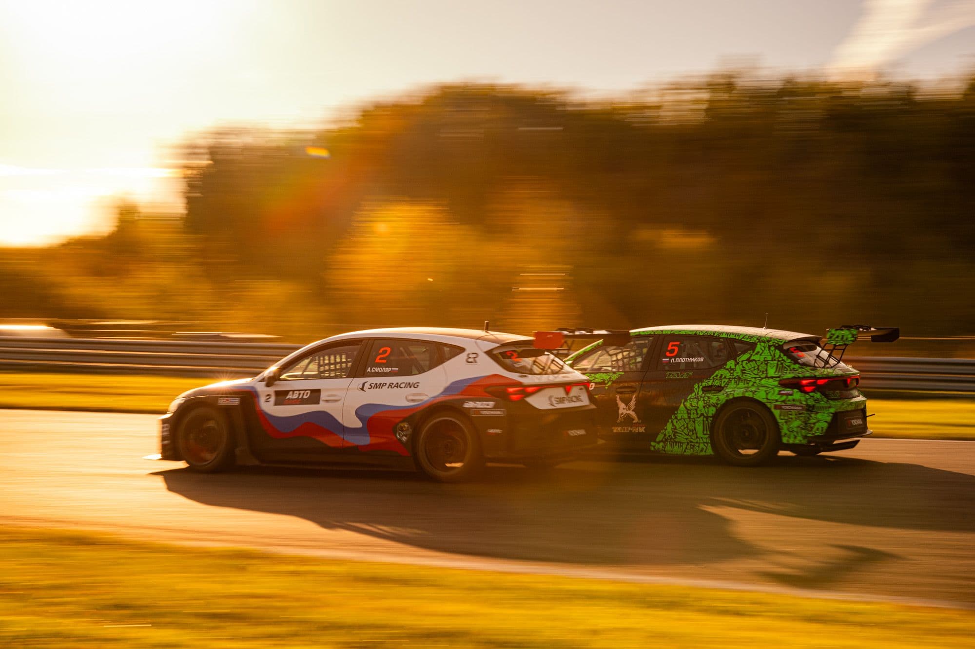 Азарт и драйв `2025: гонки класса SMP TCR Russia